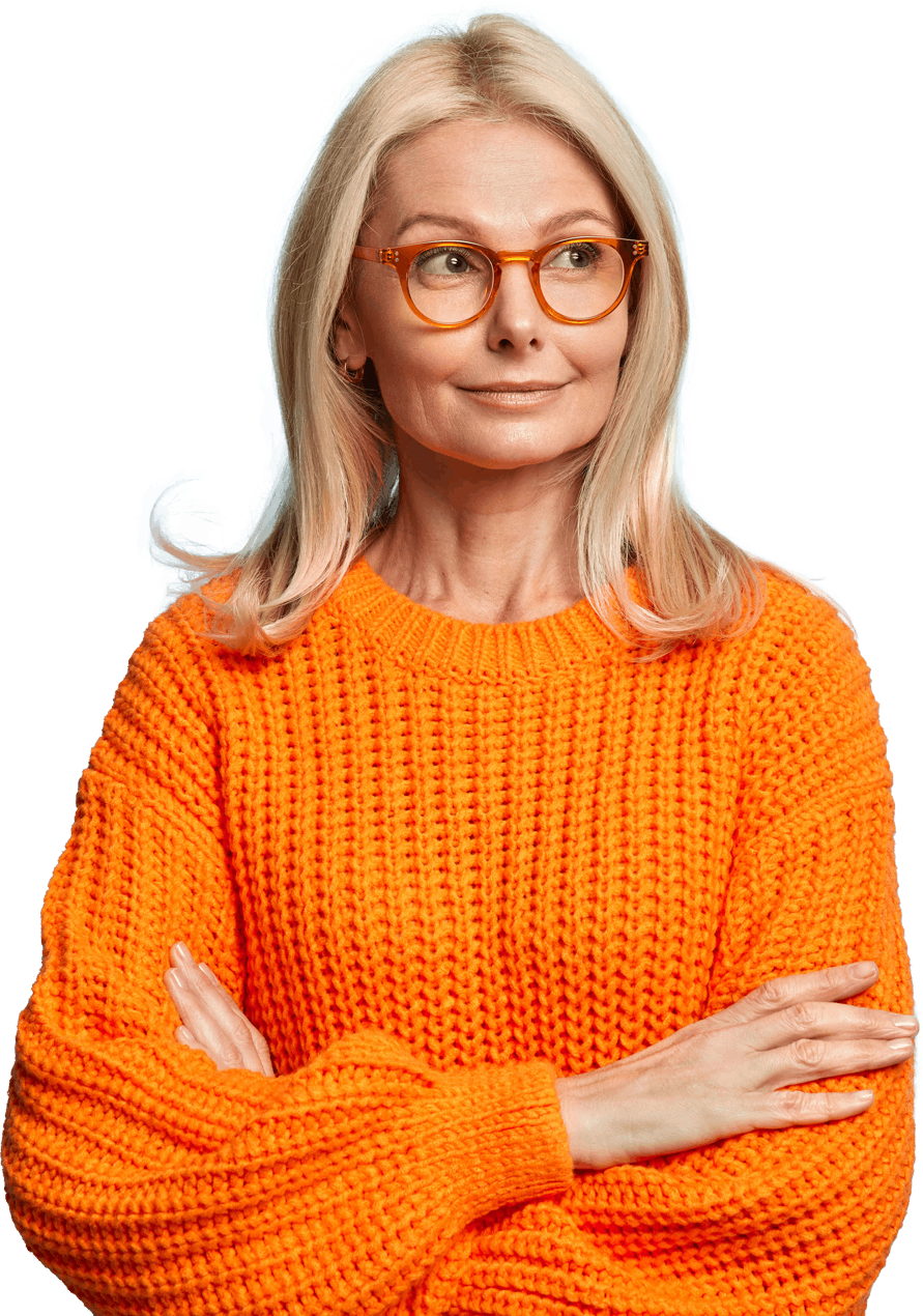 Portrait femme blonde