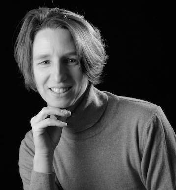 Portrait noir et blanc de Anne Onufryk