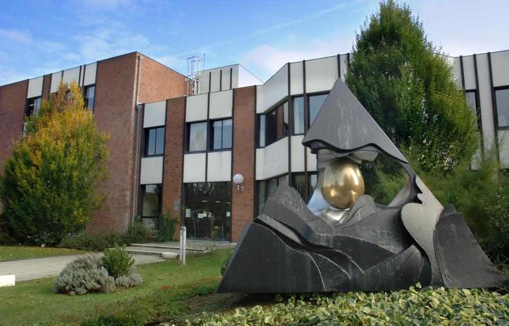 Entrée du batiment de saint quentin